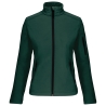 Veste softshell femme Vert Bottle Green Kariban – Workwear