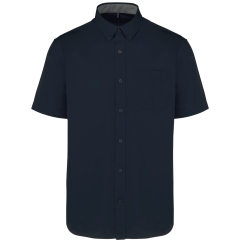Chemise coton manches courtes Ariana III Kariban – Marine