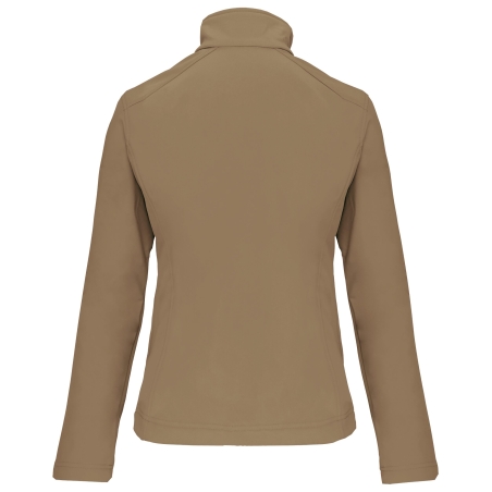 Veste softshell femme Kariban – Coloris Camel (Marron) – vue 2