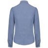 Chemise Oxford manches longues femme Bleu Cobalt Kariban – vue 2