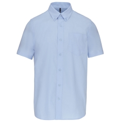 Chemise Oxford Manches Courtes Bleue Kariban