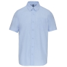 Chemise Oxford Manches Courtes Bleue Kariban