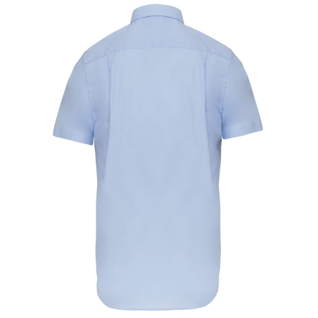 Chemise Oxford Manches Courtes Bleue Kariban – vue 2