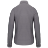 Chemise Oxford manches longues femme Kariban – Gris – vue 2