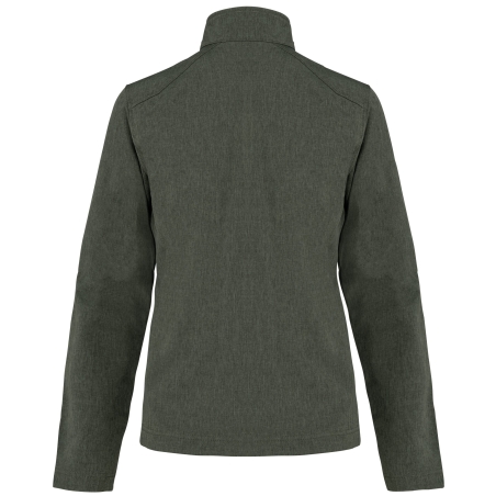 Veste softshell femme Kariban – Vert Marl Green – vue 2