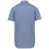 Chemise Oxford Manches Courtes Bleue Kariban – Corporate – vue 2