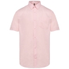 Chemise Oxford manches courtes Rose – Kariban