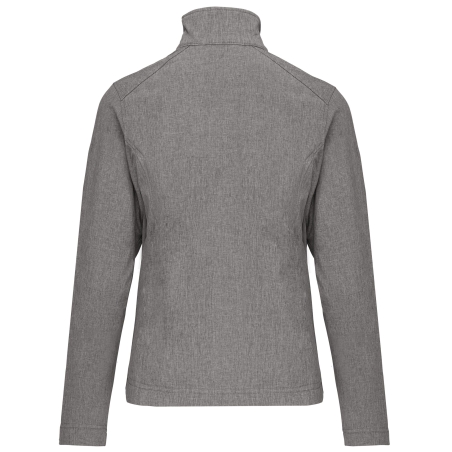 Veste softshell femme Kariban 3 couches – Gris Chiné – vue 2