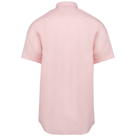 Chemise Oxford manches courtes Rose – Kariban – vue 2