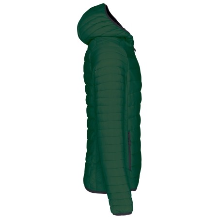 Doudoune légère capuche homme Kariban – Vert Forest Green – vue 3