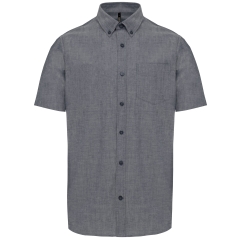 Chemise Oxford Manches Courtes Marine Kariban – Corporate