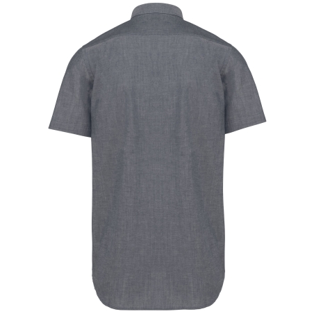 Chemise Oxford Manches Courtes Marine Kariban – Corporate – vue 2