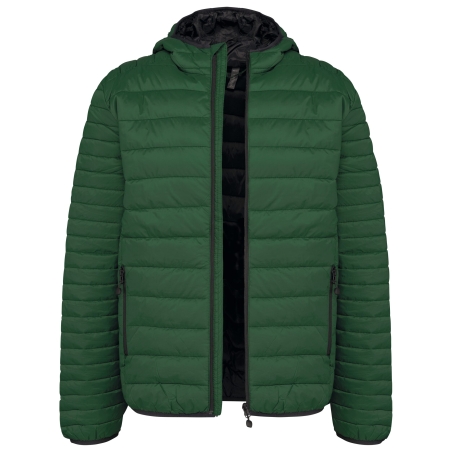 Doudoune légère capuche homme Kariban – Vert Forest Green – vue 5
