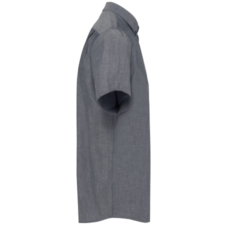Chemise Oxford Manches Courtes Marine Kariban – Corporate – vue 3