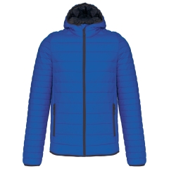 Doudoune légère capuche homme Kariban – Bleu Royal