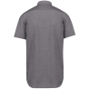 Chemise Oxford Manches Courtes Gris Kariban – Corporate – vue 2