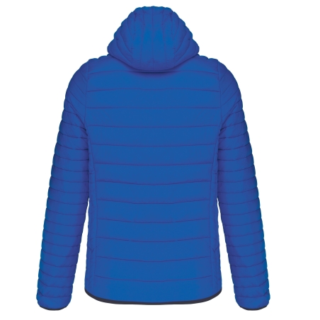 Doudoune légère capuche homme Kariban – Bleu Royal – vue 2