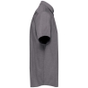 Chemise Oxford Manches Courtes Gris Kariban – Corporate – vue 3
