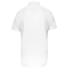 Chemise Oxford Manches Courtes Blanche Kariban – vue 2
