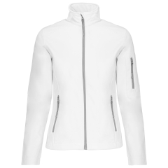 Veste softshell femme Kariban Blanc – Workwear 3 couches