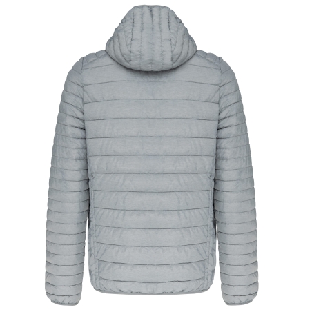 Doudoune légère capuche homme Kariban – Gris (Marl Silver) – vue 2