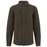 Surchemise polaire sherpa homme gris Kariban – 360 g/m²