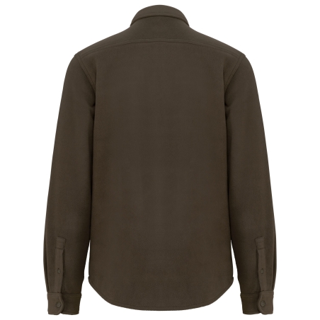 Surchemise polaire sherpa homme gris Kariban – 360 g/m² – vue 2