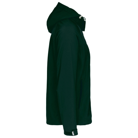 Veste softshell à capuche amovible Kariban homme – Vert – vue 3