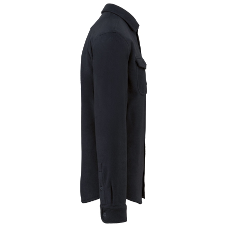 Surchemise Polaire Sherpa Homme Gris Kariban – Chaude & Douce – vue 3