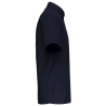 Chemise Popeline Manches Courtes Marine Kariban – vue 3