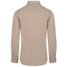 Chemise Safari Manches Longues Homme Kariban – Beige – vue 2
