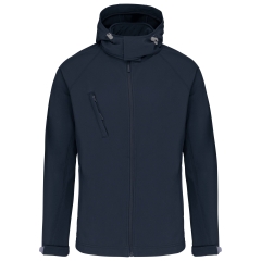 Veste Softshell Capuche Amovible Homme Marine – Kariban