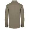 Chemise Safari Manches Longues Homme Kariban – Vert Kaki – vue 2
