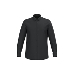 Chemise Popeline Polycoton Sans Poche Homme Noir – Kariban
