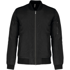 Blouson Bomber Homme Noir – Kariban