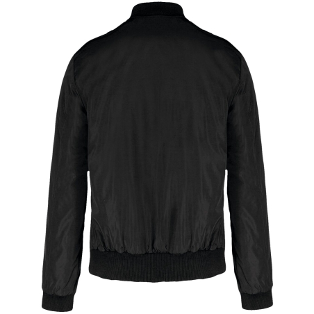 Blouson Bomber Homme Noir – Kariban – vue 2