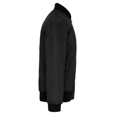 Blouson Bomber Homme Noir – Kariban – vue 3