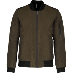 Blouson Bomber Homme Vert Deep Khaki – Kariban