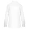 Chemise Safari Manches Longues Femme Blanc – Kariban – vue 2