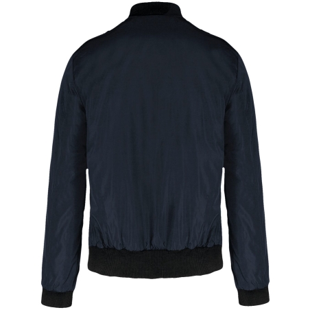 Blouson Bomber Homme Marine – Kariban | Veste de Travail Personnalisée – vue 2