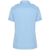 Chemise pilote manches courtes femme Kariban – Ciel – vue 2