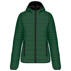 Doudoune légère capuche femme Kariban – Vert Forest Green