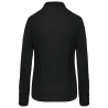 Chemise Popeline Manches Longues Femme Noire Kariban – vue 2