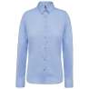 Chemise Popeline Manches Longues Femme Kariban Ciel