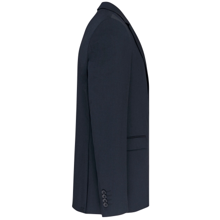 Veste homme Marine coupe droite Kariban – tenue corporate – vue 3