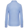 Chemise Popeline Manches Longues Femme Kariban Ciel – vue 2