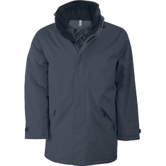 Parka gris fonce pour broderie