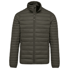 Doudoune légère homme Vert Dark Khaki Kariban