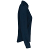 Chemise Popeline Manches Longues Femme Marine – Kariban – vue 3