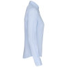 Chemise popeline manches longues femme rayée blanc – Kariban – vue 3